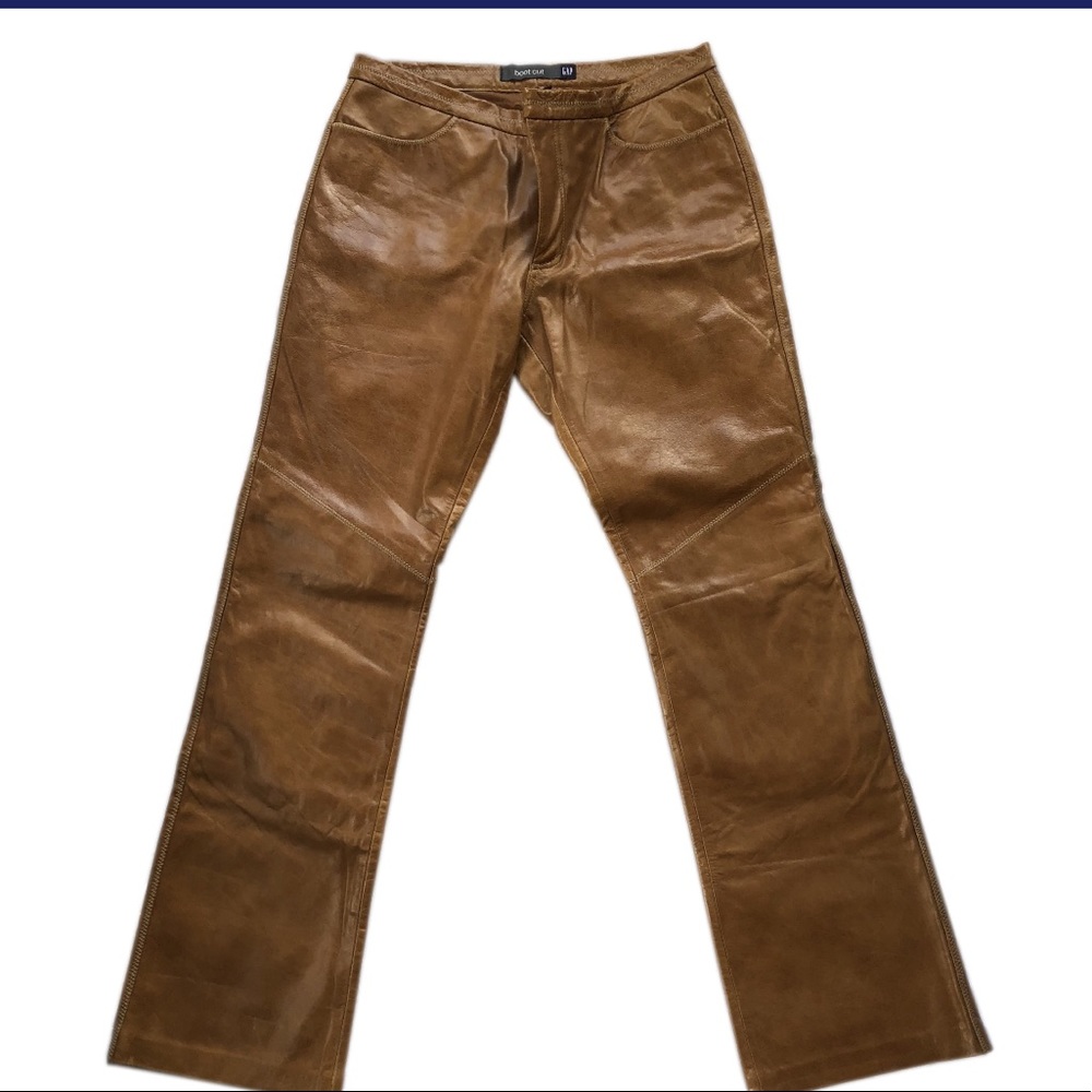 Gap Leather Pants